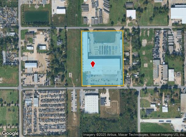  1121 Buschong St, Houston, TX Parcel Map