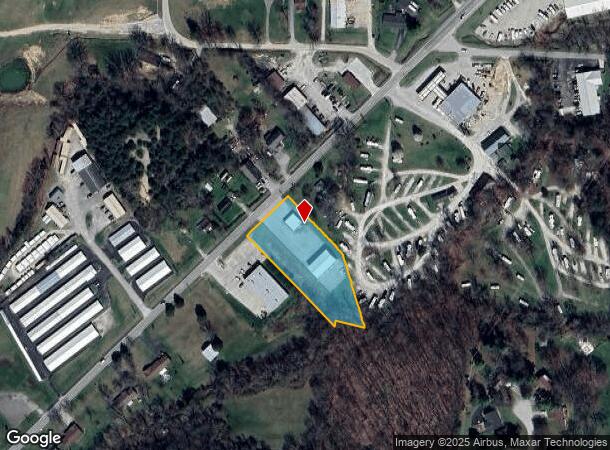 809 Paint Lick Rd, Berea, KY Parcel Map