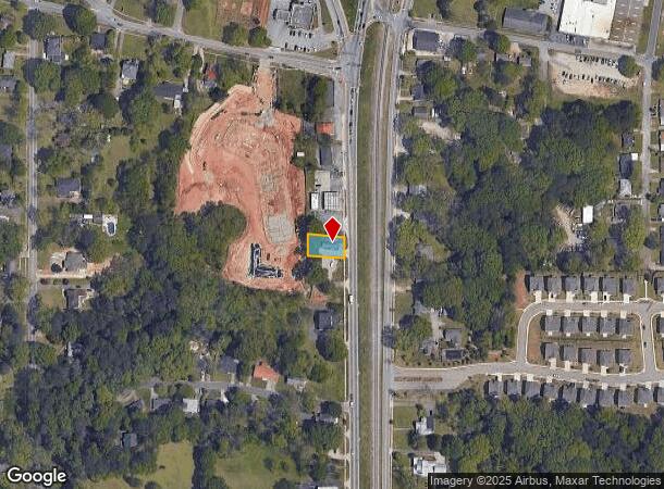  205 N Main St, Jonesboro, GA Parcel Map