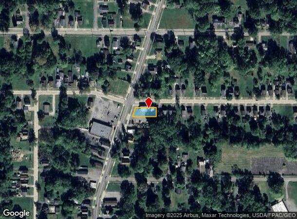  1680 N Park Ave, Warren, OH Parcel Map