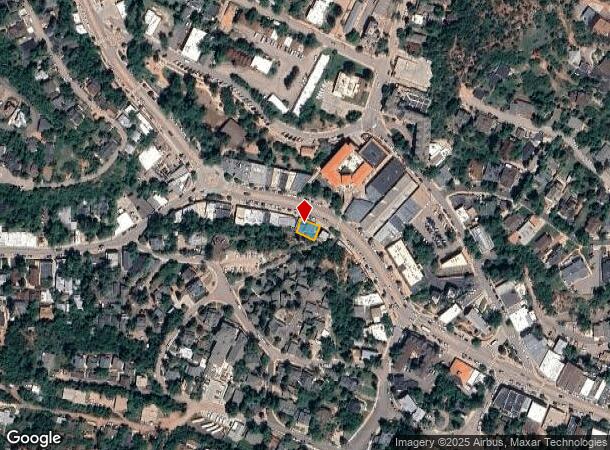 935 Manitou Ave, Manitou Springs, CO Parcel Map