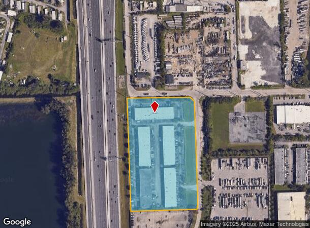  5000 Oakes Rd, Davie, FL Parcel Map