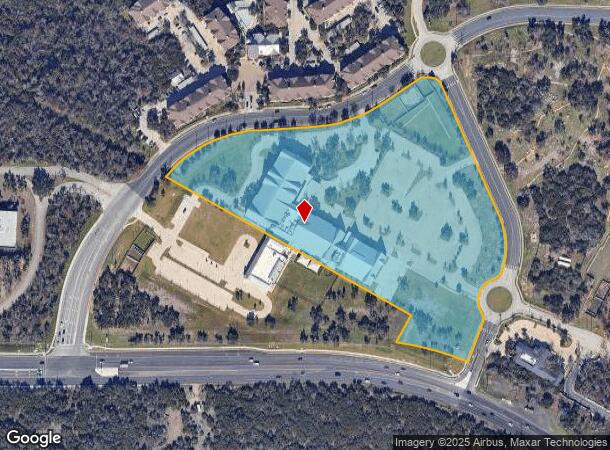  7016 Ribelin Ranch Rd, Austin, TX Parcel Map