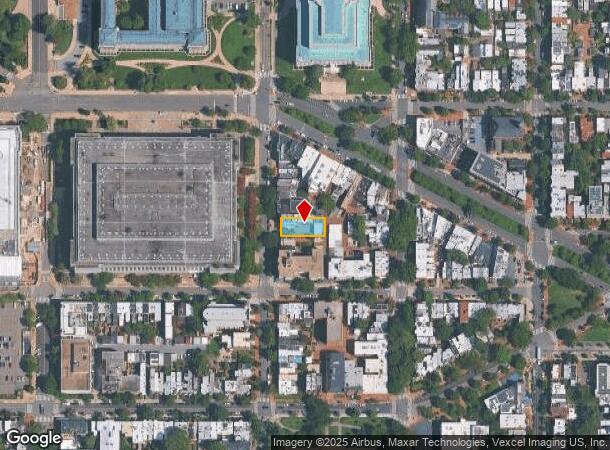  224 2Nd St Se, Washington, DC Parcel Map
