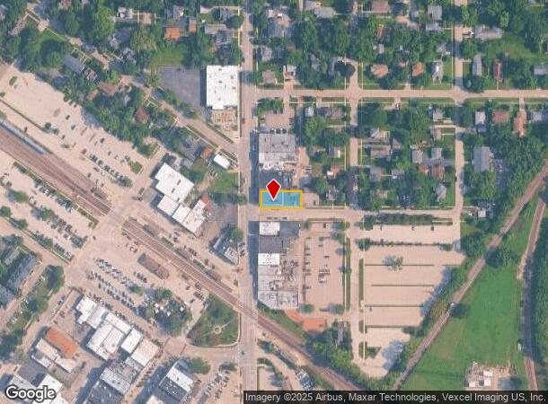  125 N Main St, Crystal Lake, IL Parcel Map