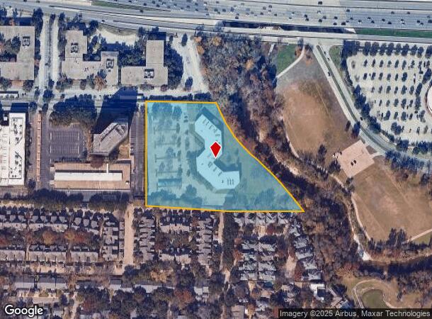  12740 Hillcrest Rd, Dallas, TX Parcel Map