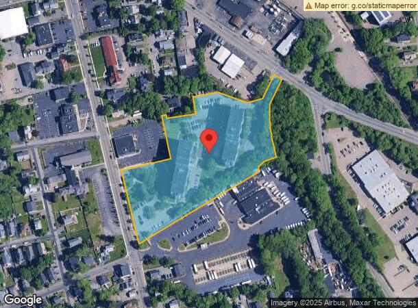  1380 Main St, Brockton, MA Parcel Map