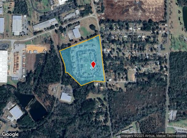 1 Hunters Chase Cir, Thomasville, GA Parcel Map