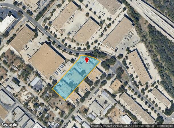  1130 Arion Pkwy, San Antonio, TX Parcel Map