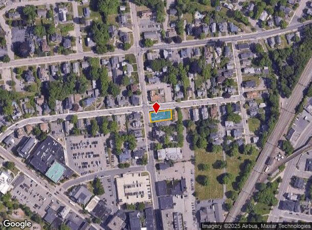57 Bank St, Attleboro, MA Parcel Map