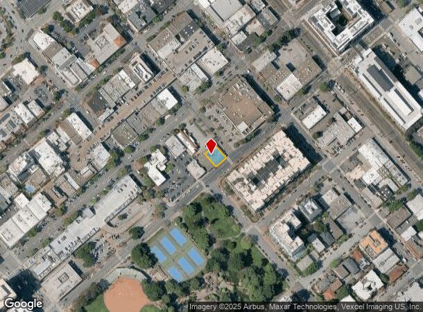 414 S Ellsworth Ave, San Mateo, CA Parcel Map