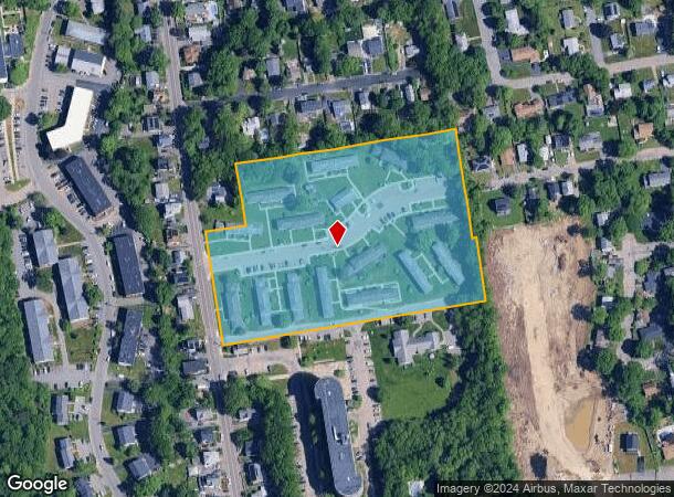  117 Belair St, Brockton, MA Parcel Map