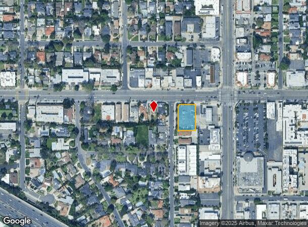  12126 Riverside Dr, Valley Village, CA Parcel Map