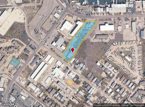 421 W Cotter Ave, Port Aransas, TX Parcel Map