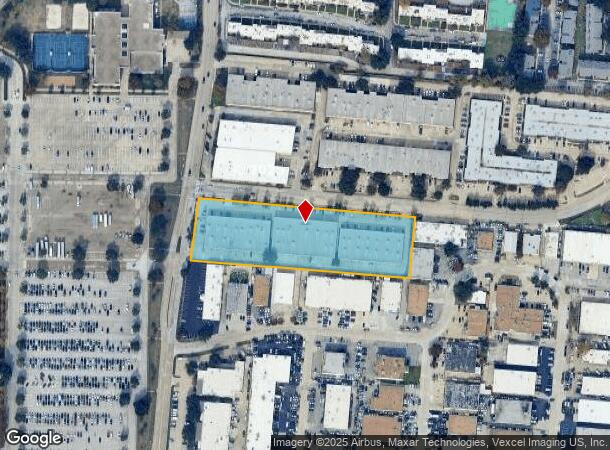 13650 T I Blvd, Dallas, TX Parcel Map