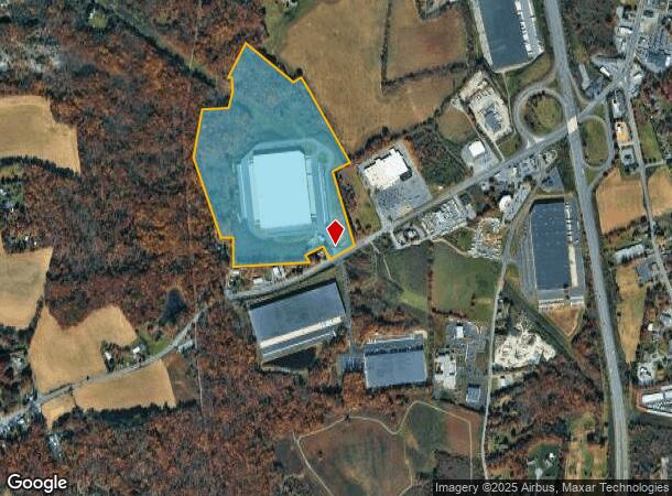 433 E Moorestown Rd, Wind Gap, PA Parcel Map