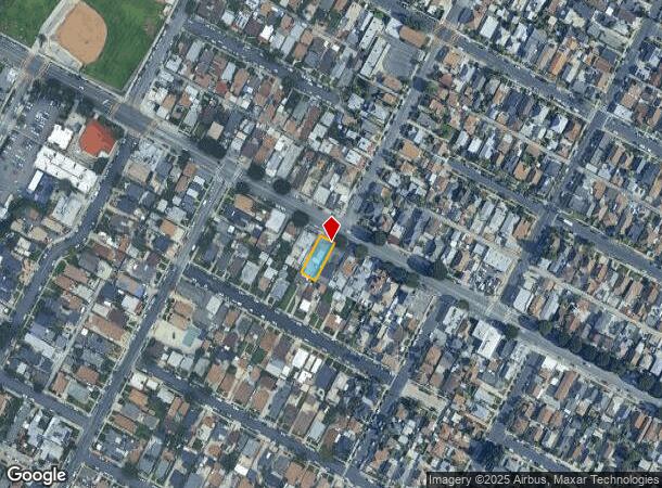  3030 E 4Th St, Los Angeles, CA Parcel Map