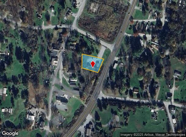  2872 N Pownal Rd, Pownal, VT Parcel Map