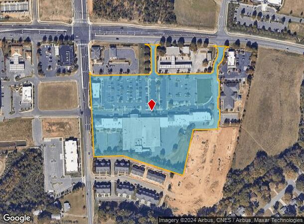  9601 Brookdale Dr, Charlotte, NC Parcel Map