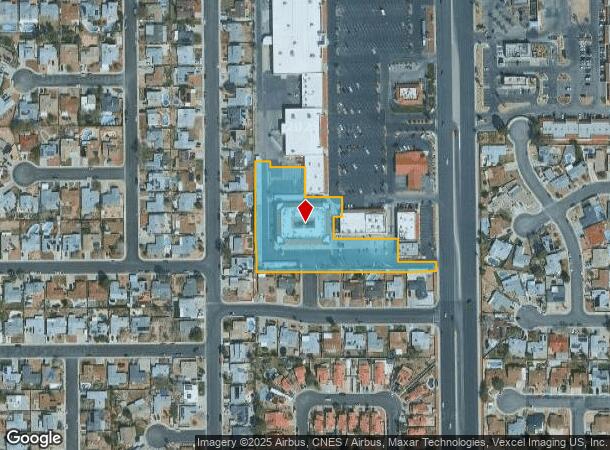  222 S Rainbow Blvd, Las Vegas, NV Parcel Map