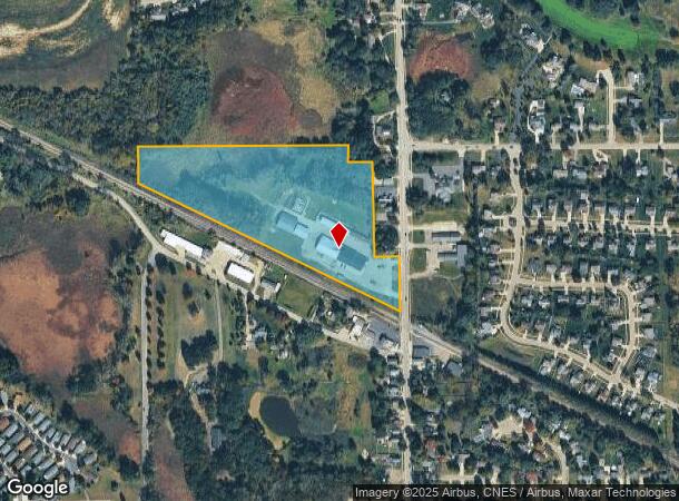 1005 N Bridge St, Linden, MI Parcel Map