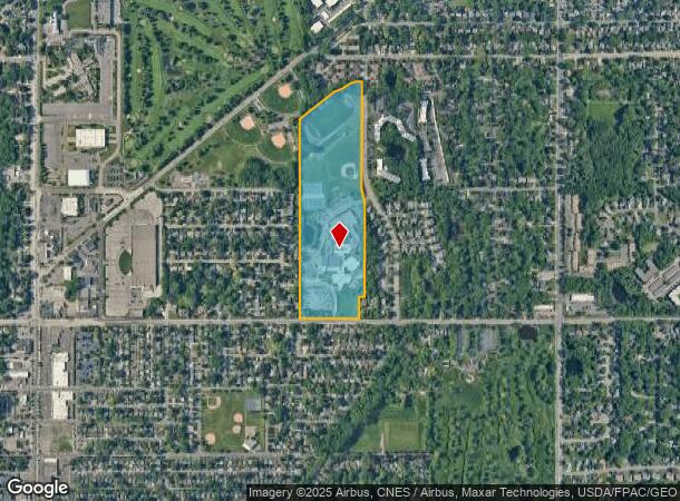 2051 Larpenteur Ave E, Saint Paul, MN Parcel Map
