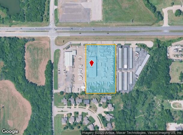  1523 W Ledgerwood Rd, Andover, KS Parcel Map