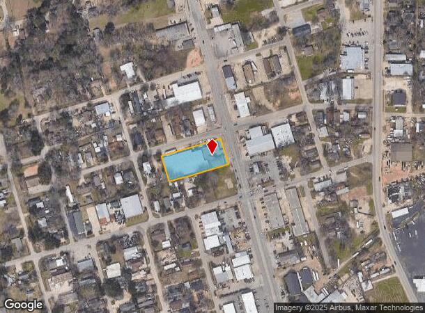 309 S Frazier St, Conroe, TX Parcel Map