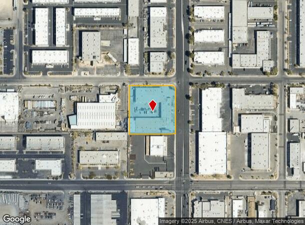  5225 S Valley View Blvd, Las Vegas, NV Parcel Map