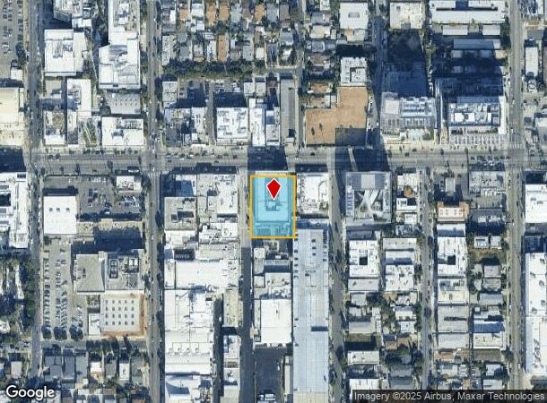  6010 W Sunset Blvd, Los Angeles, CA Parcel Map