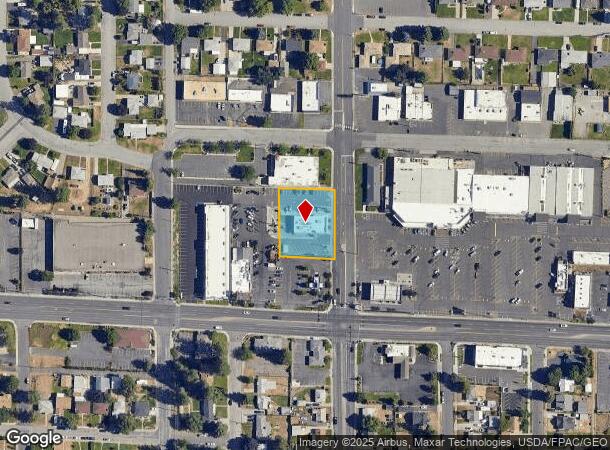  6321 N Monroe St, Spokane, WA Parcel Map