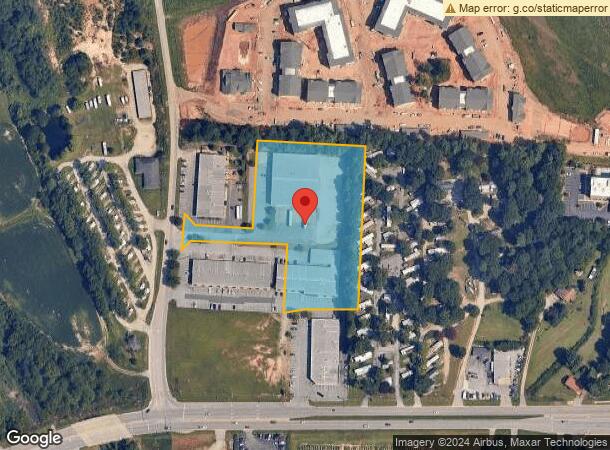  518 S Allen Rd, Flat Rock, NC Parcel Map