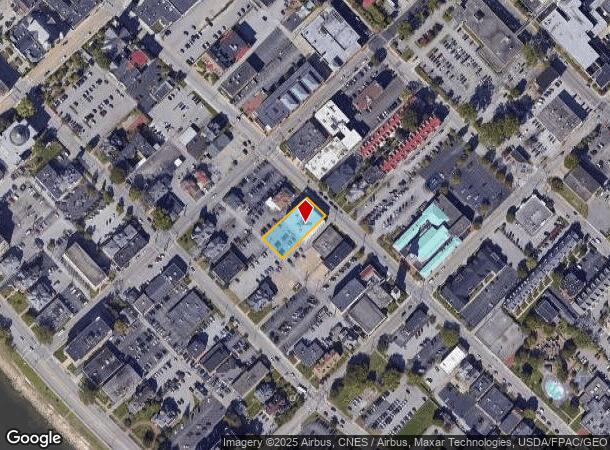 1207 Quarrier St, Charleston, WV Parcel Map