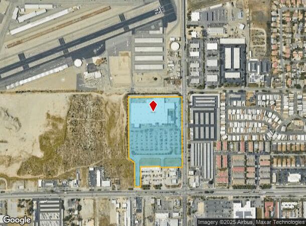  1659 W Foothill Blvd, Upland, CA Parcel Map