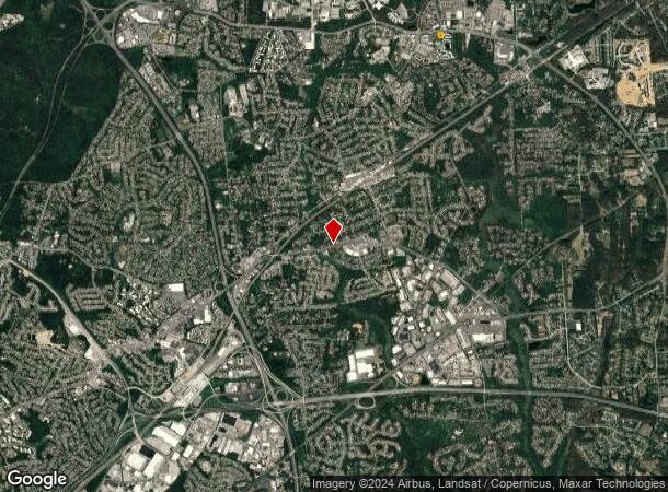  9897 Greenbelt Rd, Lanham, MD Parcel Map