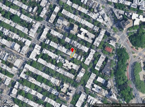  221 Berkeley Pl, Brooklyn, NY Parcel Map