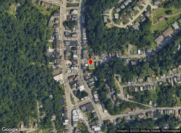  8 Lawrence St, Pittsburgh, PA Parcel Map