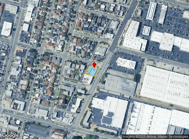 1001 Goodrich Blvd, Commerce, CA Parcel Map