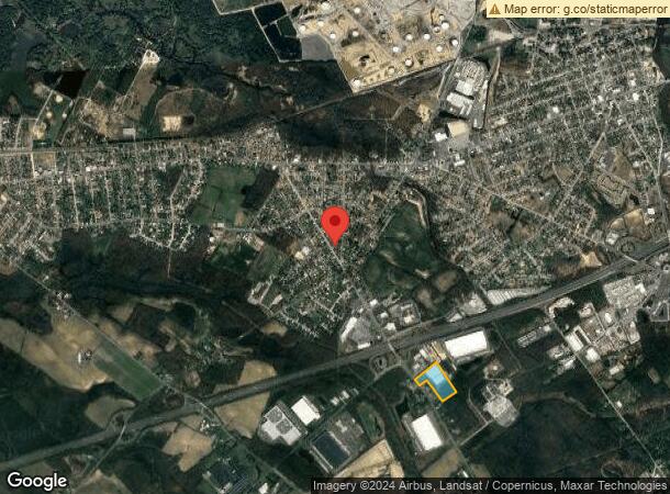  208 Harmony Rd, Gibbstown, NJ Parcel Map