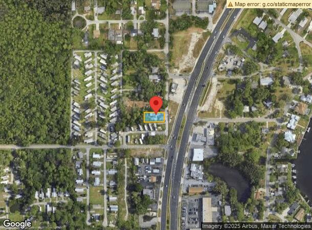  7525 Pier Rd, Port Richey, FL Parcel Map