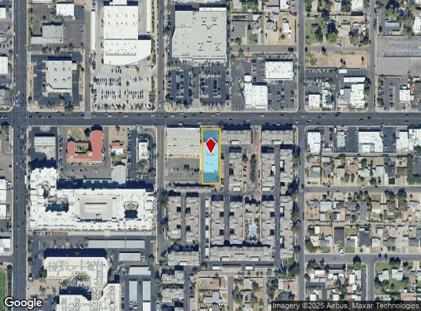  839 E Camelback Rd, Phoenix, AZ Parcel Map