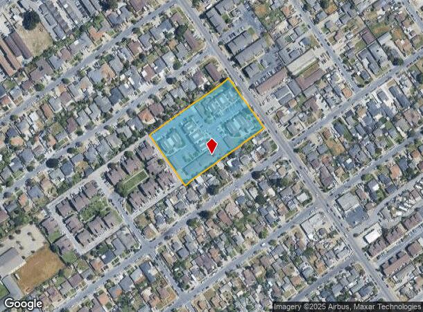  1112 Del Monte Ave, Salinas, CA Parcel Map