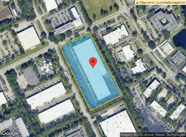  8500 Baycenter Rd, Jacksonville, FL Parcel Map