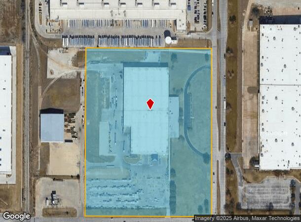  8600 Will Rogers Blvd, Fort Worth, TX Parcel Map