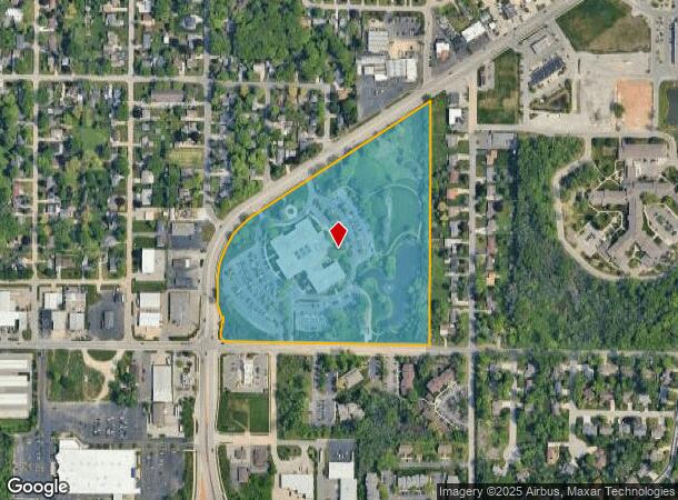  2401 S Memorial Dr, Appleton, WI Parcel Map