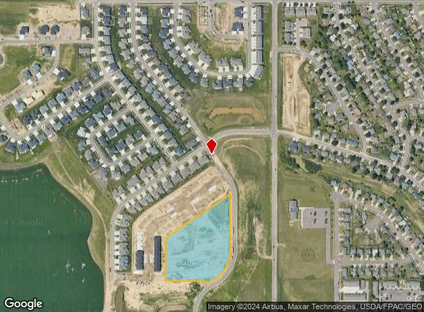  3933 N Olympia Dr, Sioux Falls, SD Parcel Map