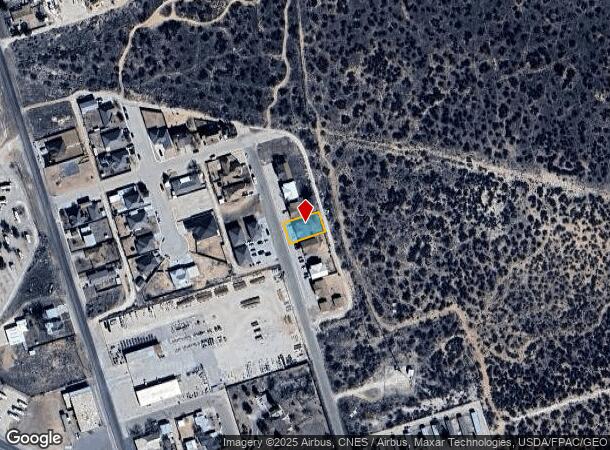 1308 N Carol Ave, Monahans, TX Parcel Map