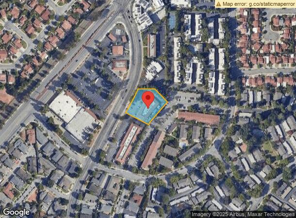  1052 Leigh Ave, San Jose, CA Parcel Map