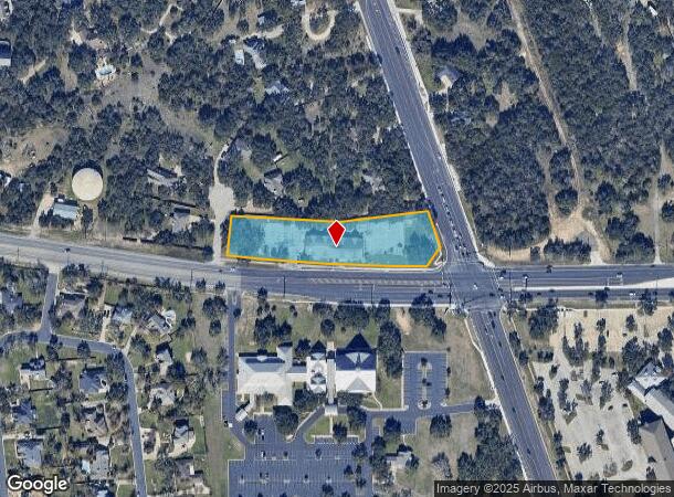  1500 W University Ave, Georgetown, TX Parcel Map