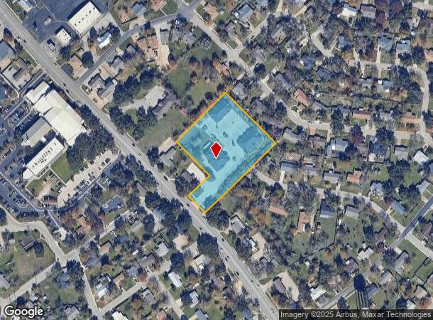 1625 Williams Dr, Georgetown, TX Parcel Map